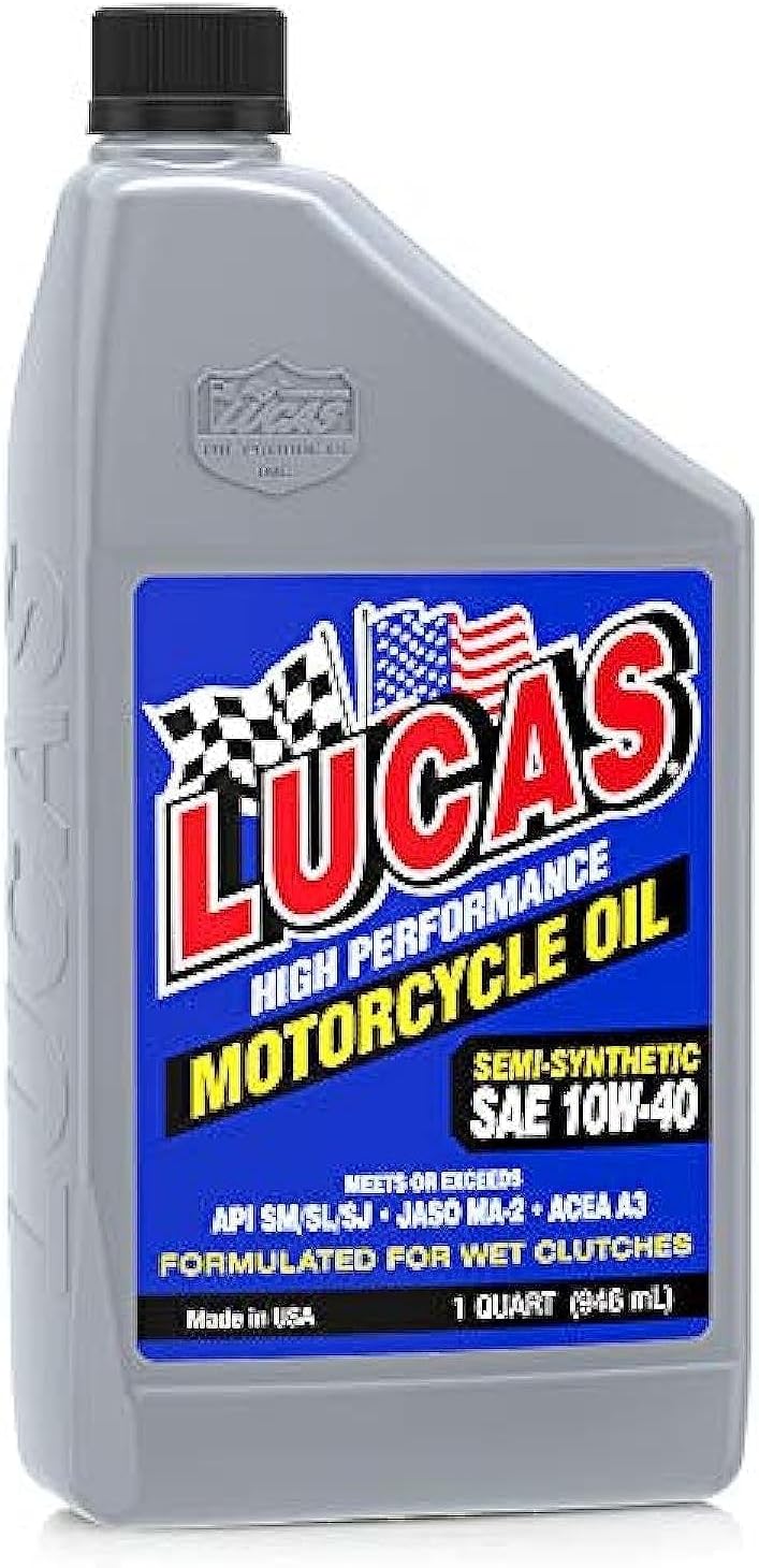 Aceite motor 10W40 semisintético 1qt motocicleta