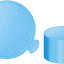 Mini tableros tartas 3.15pulg 50uds redondos azul