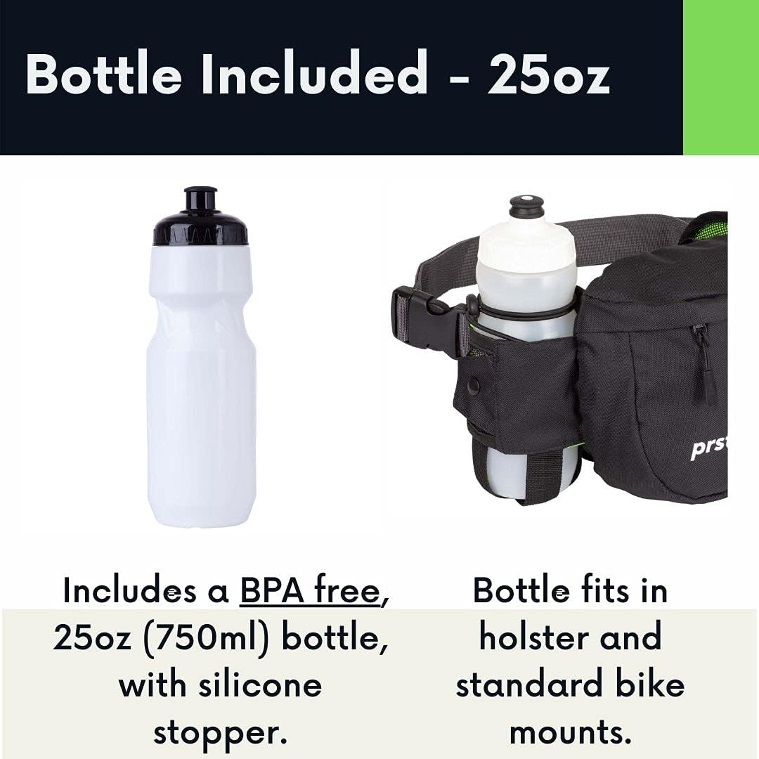 Riñonera bicicleta montaña con botella 25oz