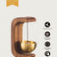 Timbre puerta magnético vintage campana latón adhesivo