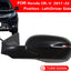 Conjunto espejo lateral conductor Honda CRV 17-22