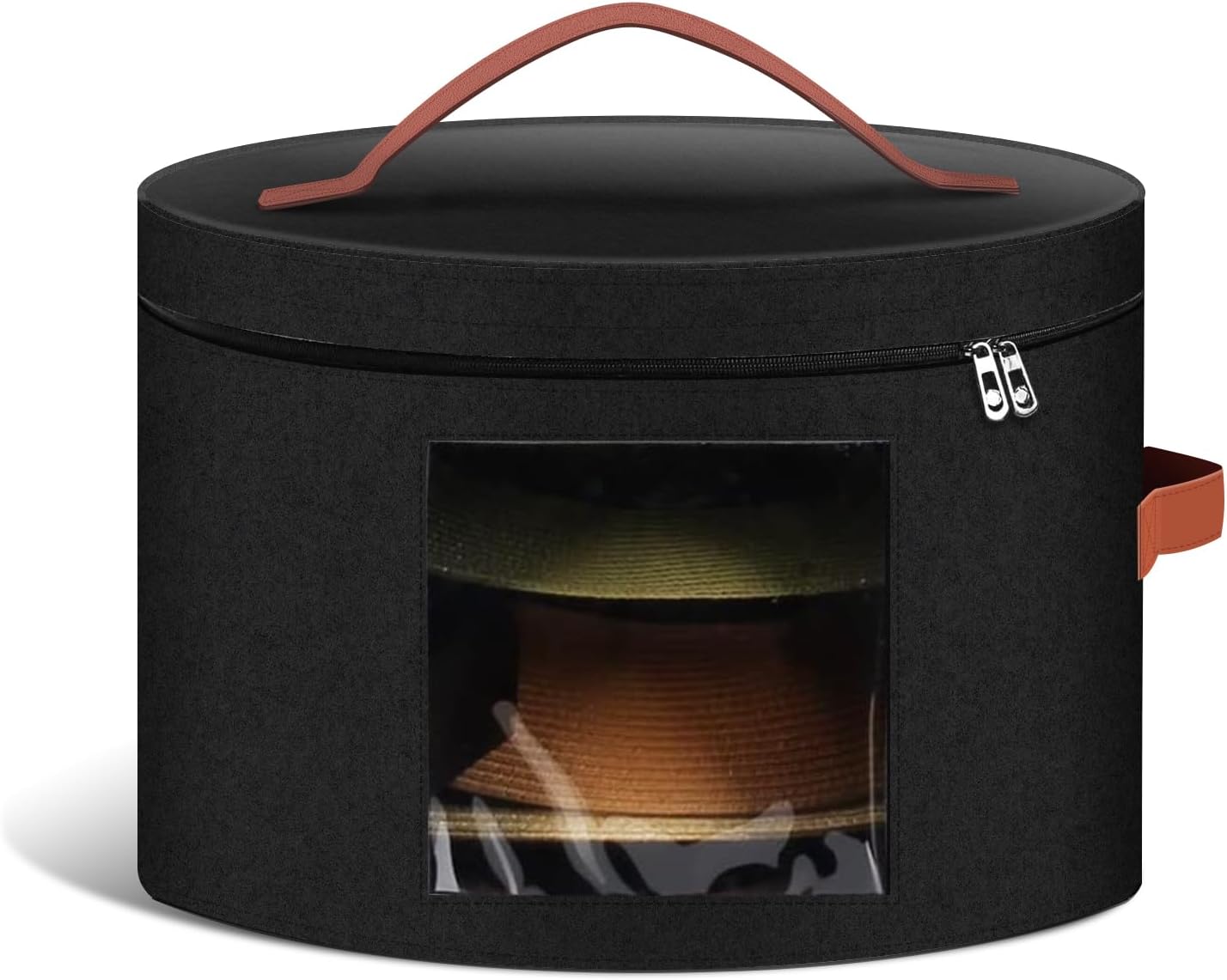 Caja sombreros apilable organiz. ala redonda