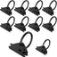 10 Anclajes E-Track Acero Negro para Remolques 1500lb