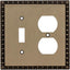 Cubierta placa interruptor estilo Egg & Dart