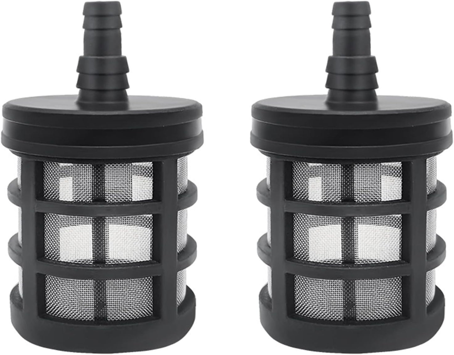 2 Filtros Manguera Jardín 3/8-1/2pulg Acero Inox Conector