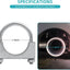 Abrazadera U acero inox 3.5" para escape 3-1/2" pack 2