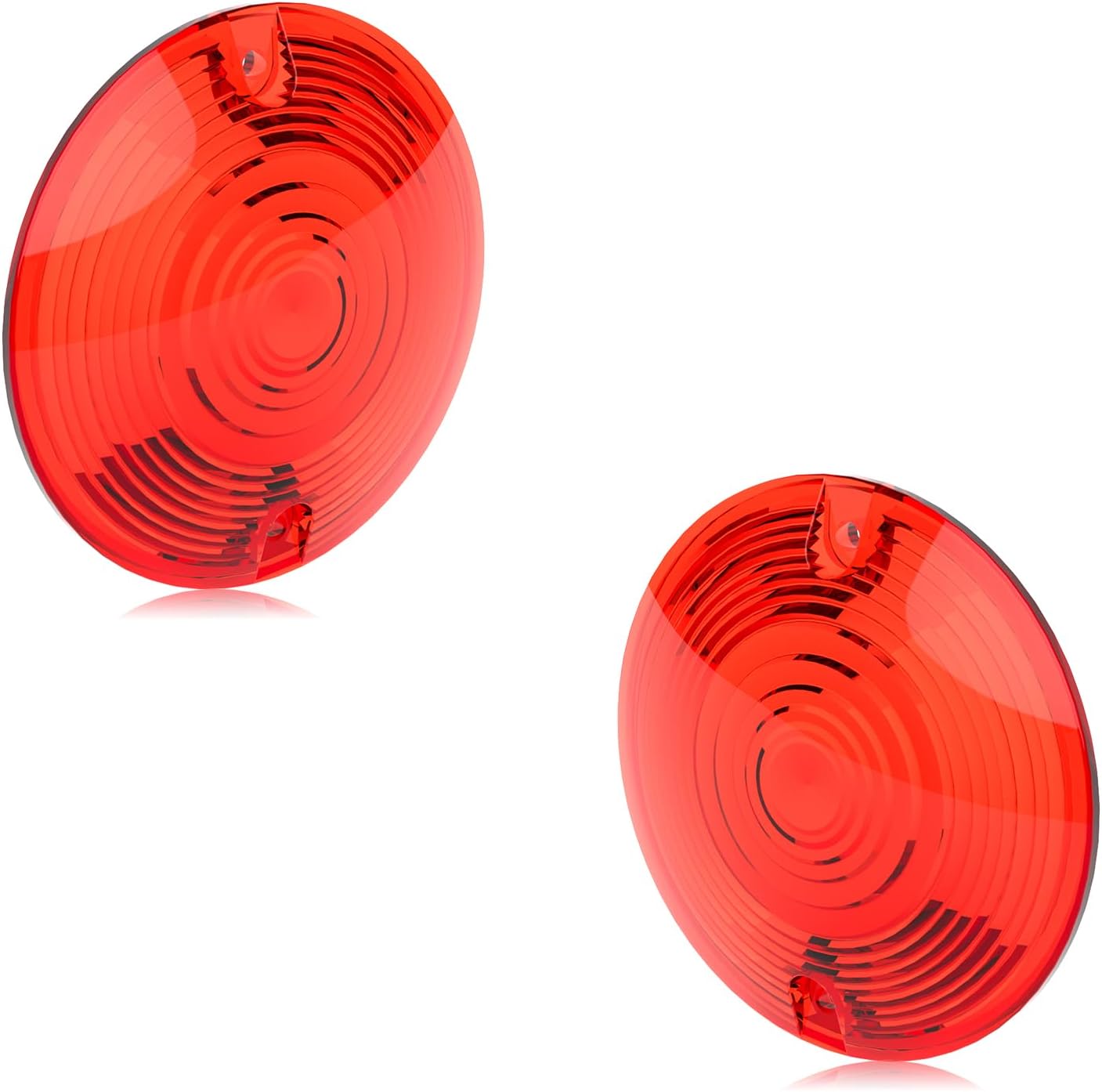 Cubiertas lente señal giro 3 1/4pulg Harley