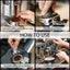 2 Pzas Cesta Filtro Espresso Acero Inox Doble Capa