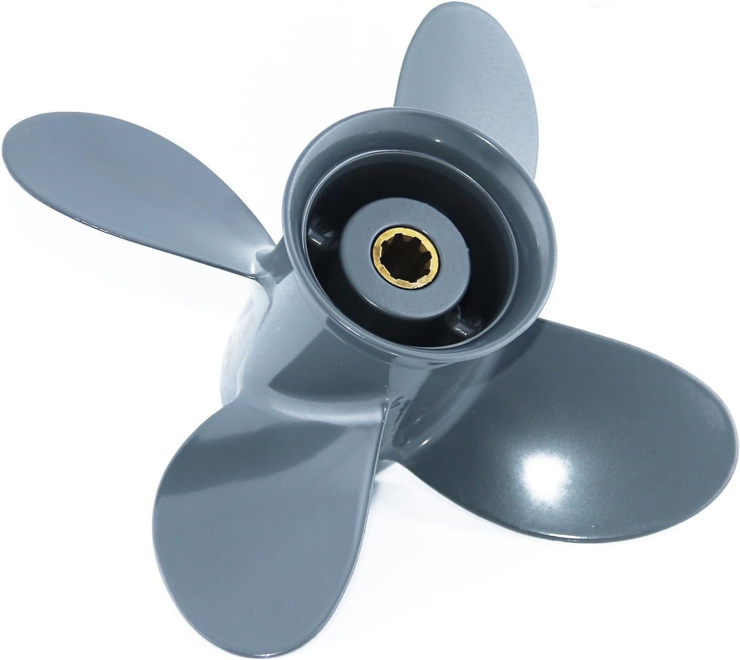 Propulsor aluminio 4 cuchillas Honda Yamaha 8-20 hp