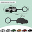 Llavero metal para Cooper/Cooper S 14-22