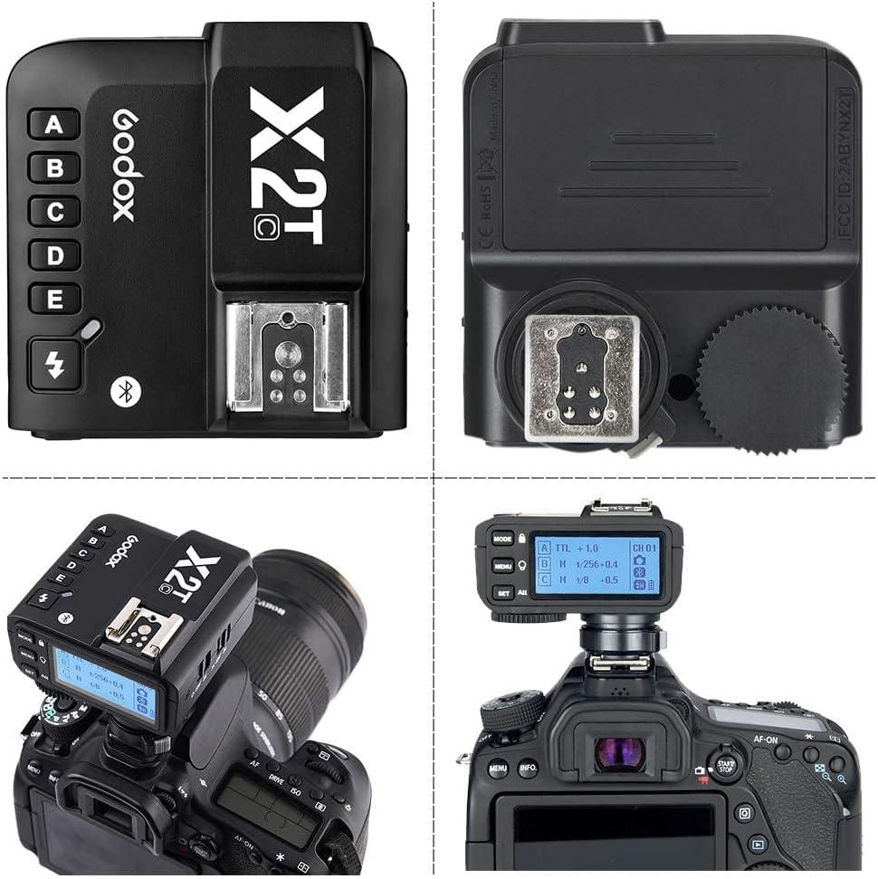Disparador Flash TTL Canon EOS 1/8000s HSS con paño