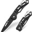 Cuchillo plegable llavero acero inox para hombres y mujeres