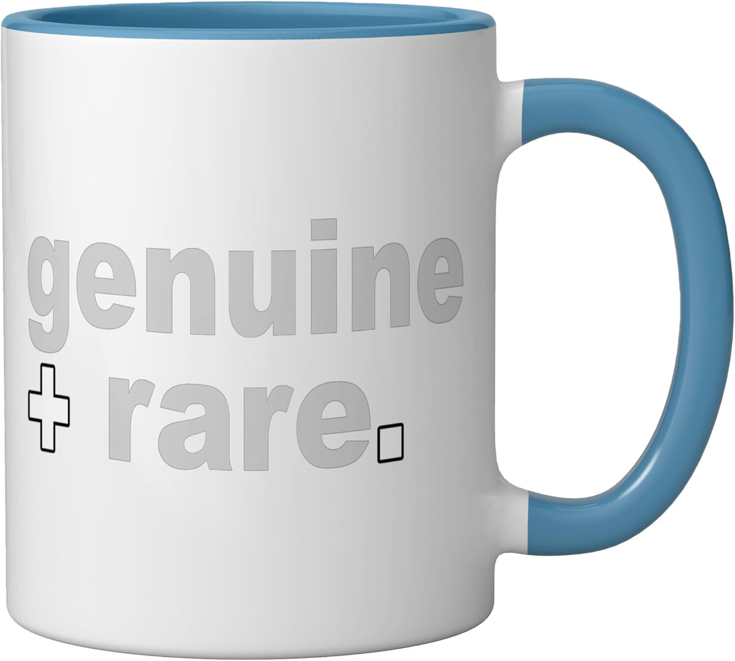 Taza Cerámica Grafico Azul Blanco Gris
