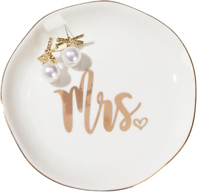 Bandeja para anillos de compromiso y boda regalo