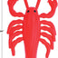 Cangrejo inflable rojo para hervidores Mardi Gras