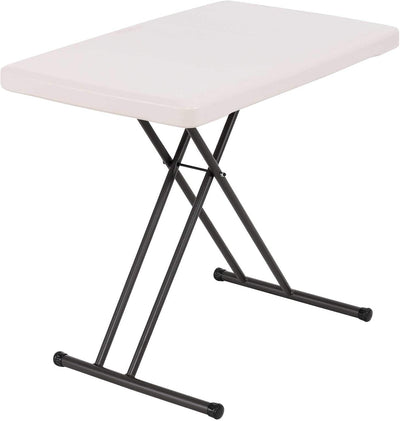 Mesa plegable ajustable para laptop 30pulg color almendra