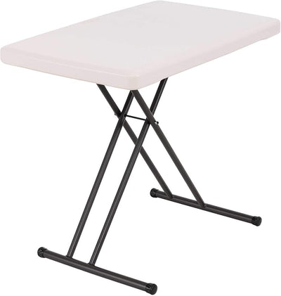 Mesa plegable ajustable para laptop 30pulg color almendra