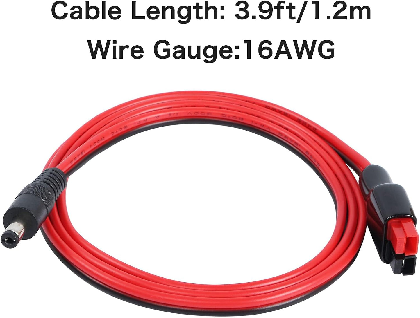 Cable extensión solar 45A 16AWG conector adaptador