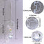 Rompecabezas cristal grabado atrapasoles decoración ventanas