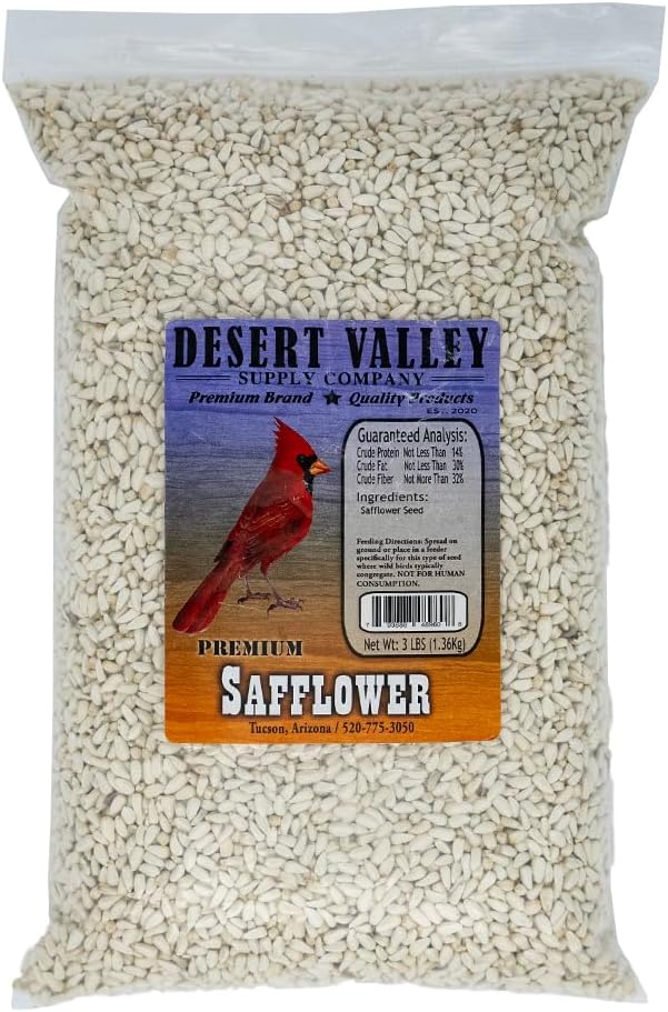 Semillas cártamo para aves silvestres 3libras