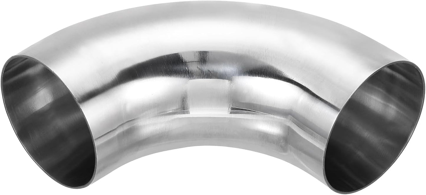 Codo flexión mandril 90 grados acero inox 304 OD 4pulg
