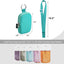 Estuche spray desinfectante bolsillo con cremallera y correa