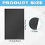 20 Pzas Chapa Aluminio 5x7pulg Intermitencia Negro