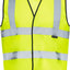 Chaleco ajustable alta visibilidad Hi Vis-Amarillo