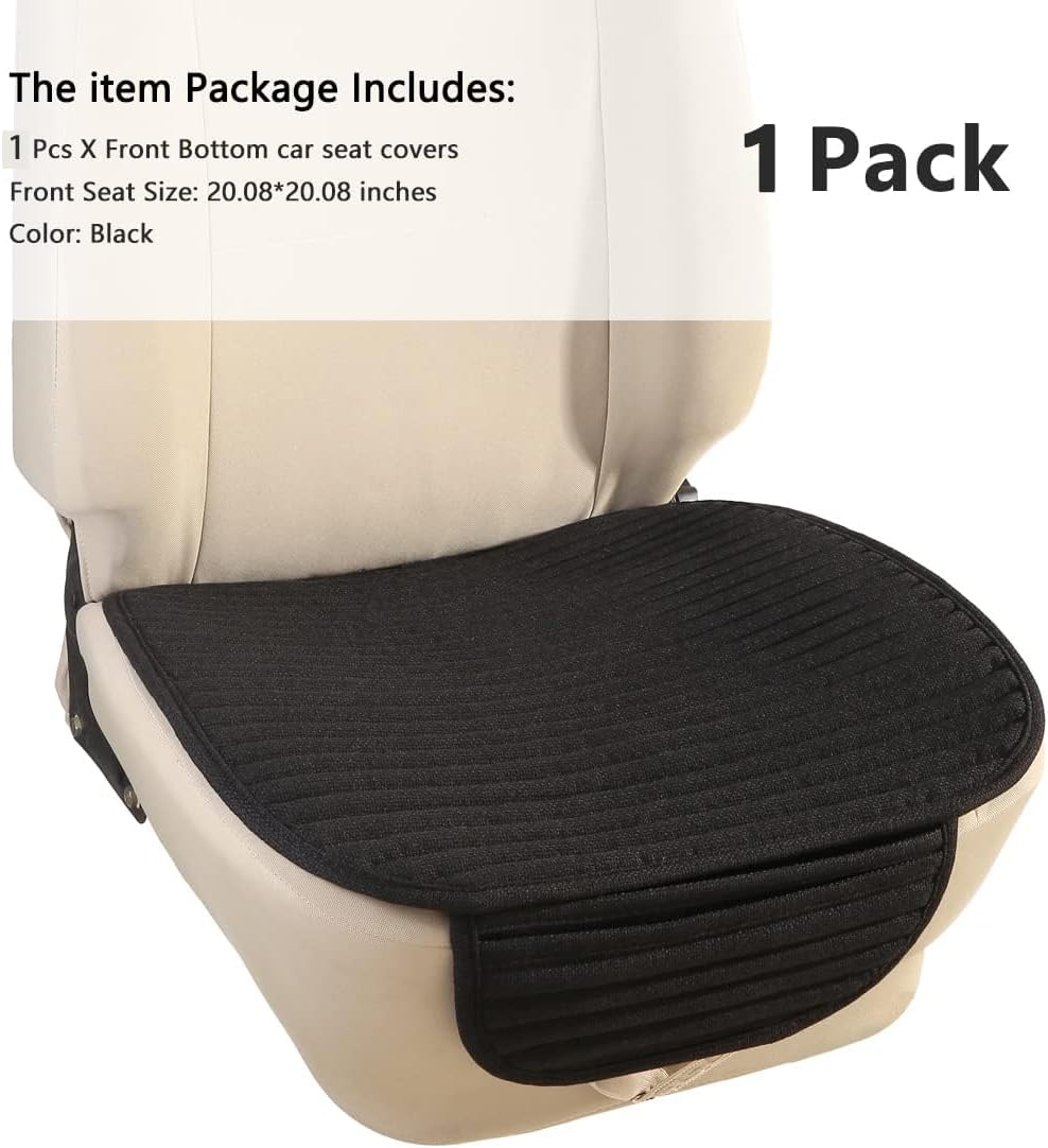 Fundas asiento coche negro cáscara trigo sarraceno