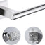 Soporte papel higiénico acero inox SUS304 cromado