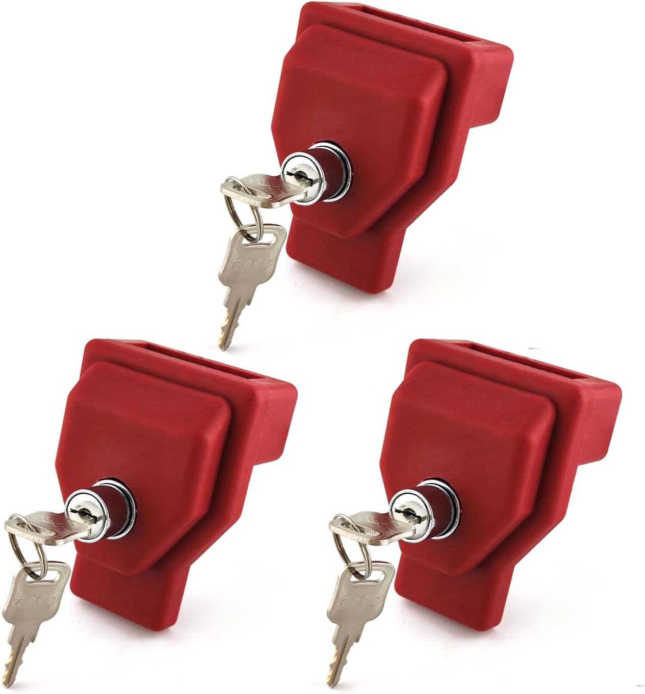 Cerradura de mano Glad con llave igual pack 3