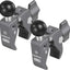 2 Bases Montaje Abrazadera Aluminio Bola 1pulg Rieles 0.5-2pulg Comp RAM
