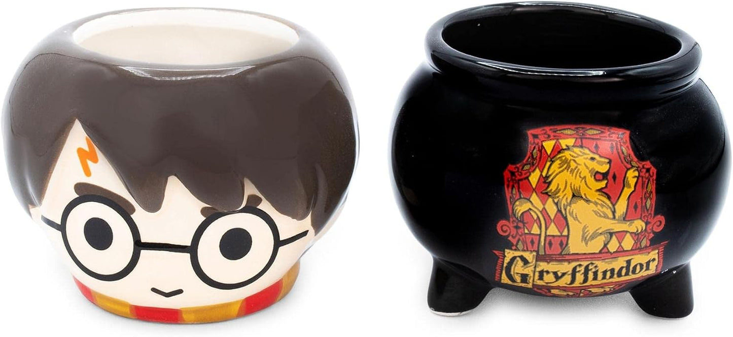 Set 2 Tazas Cerámica 3D Gryffindor 3.5oz