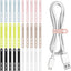 30 Bridas Silicona Cables Reutilizables con Hebilla Ajustable