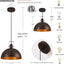 Luces colgantes estilo granja 18" cocina comedor