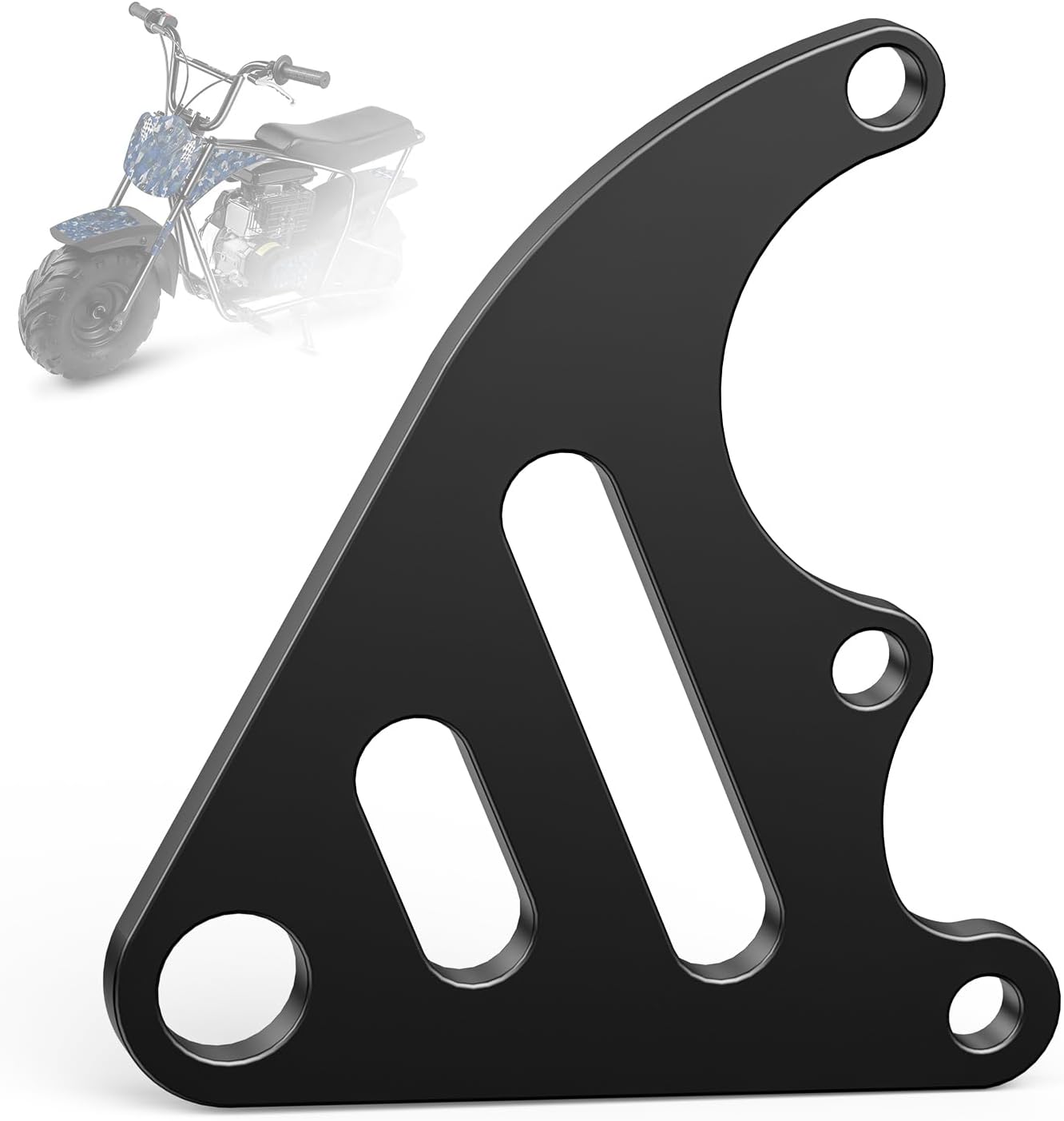 Kit soporte pinza freno hidráulico para minibike 80-105mm
