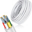 Cable eléctrico 18/5 AWG cobre estañado 100 pies flexible