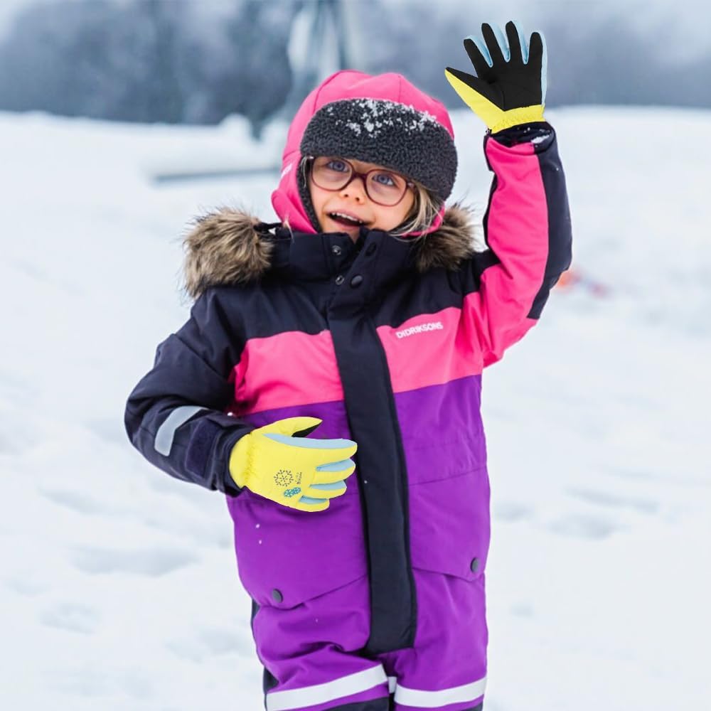 Guantes snowboard invierno niños 3 tamaños