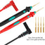 Kit 16 Pzas Cables Multímetro con Pinzas Cocodrilo