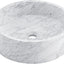 Lavabo redondo 17pulg color gris mármol