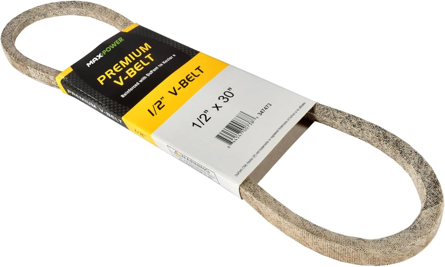 Cinturón reforzado fibra kevlar 1/2x30