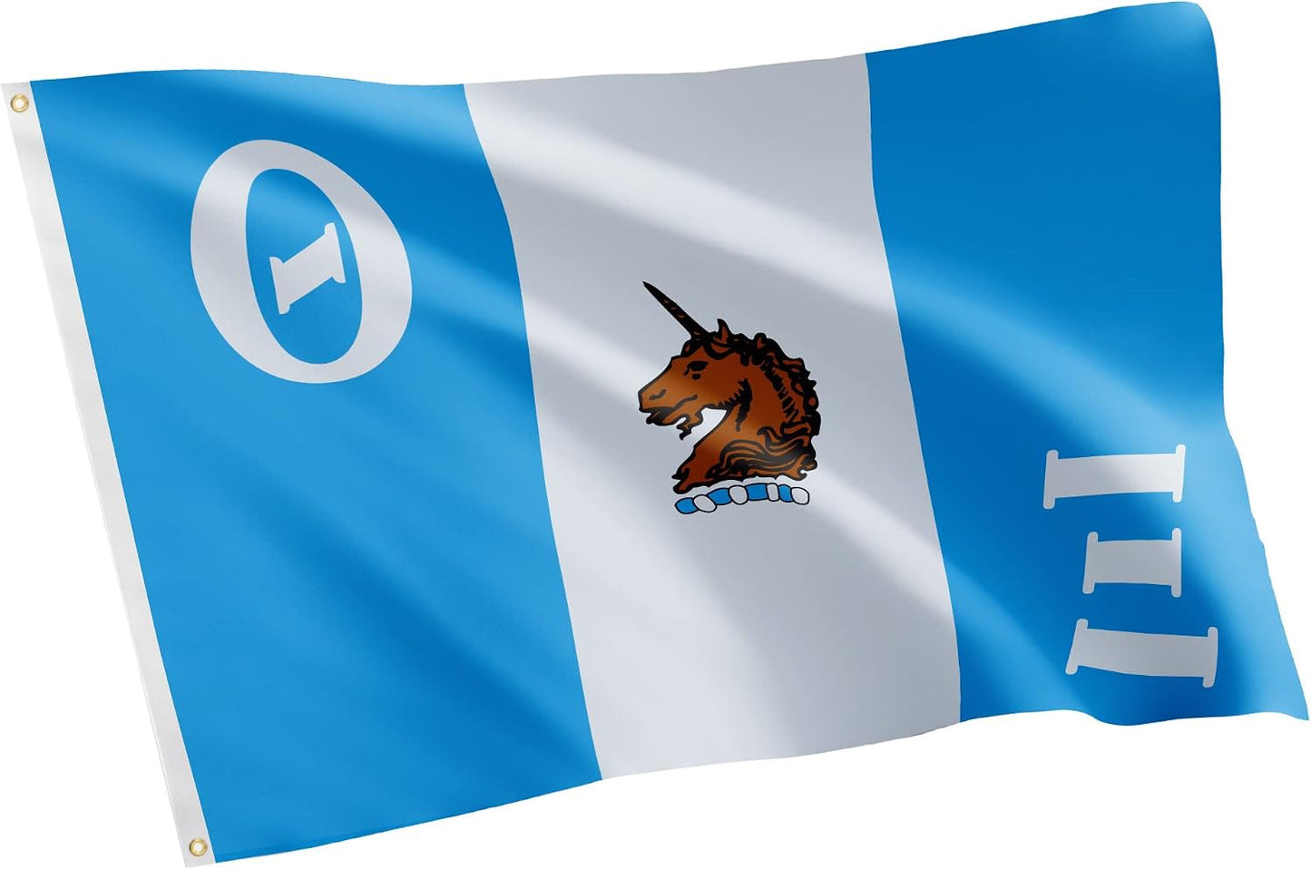 Bandera Fraternidad Theta Xi 3x5ft Poliéster Decoración