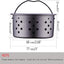 Cesta drenaje fregadero acero inox 304 gris