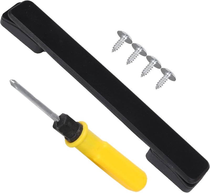 Repuesto manija maleta plástico negro metal B115