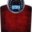 Báscula 2en1 digital analógica 400lb vidrio rojo