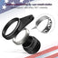 Set anillos asta bandera aluminio giratorio 360°