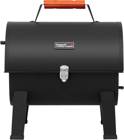 Parrilla de carbón portátil con tapa 217pulg2 para