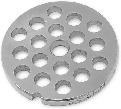 Placa repuesto acero inox 8 picadora carne 5/16
