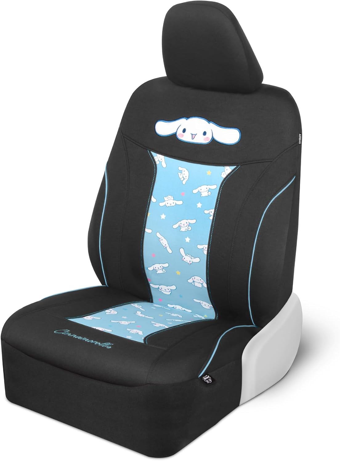 Funda asiento Hello Kitty Cinnamoroll azul poliéster coche