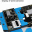 Soporte PCB doble eje para reparación de teléfonos